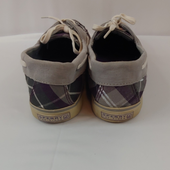 Purple Sperry Top Sider Shoes Size 10 - Picture 3 of 6